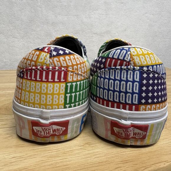 Vans LGBTQ Rainbow Pride Classic Slip-On Sneaker Shoe White Men’s 6 Women’s 7.5 - Picture 2 of 12